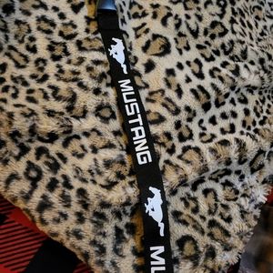 Mustang lanyard key chain
